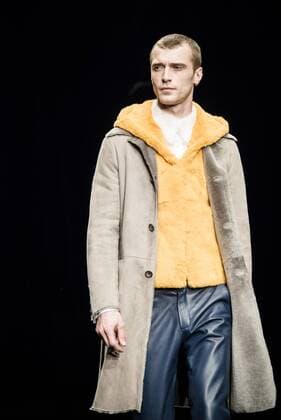 February 1, 2017 - Barcelona, Catalonia, Spain - A model walks the runway at the VM La Siberia fashion show presenting the new Musica collection during 080 Barcelona Fashion Week Barcelona Spain - ZUMAo105 20170201_zap_o105_208 Copyright: xMatthiasxOesterlex