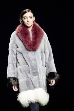 February 1, 2017 - Barcelona, Catalonia, Spain - A model walks the runway at the VM La Siberia fashion show presenting the new Musica collection during 080 Barcelona Fashion Week Barcelona Spain - ZUMAo105 20170201_zap_o105_214 Copyright: xMatthiasxOesterlex