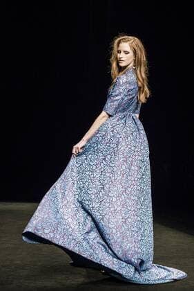 February 1, 2017 - Barcelona, Catalonia, Spain - A model walks the runway at the ZE Garcia fashion show presenting the new Dualismo collection during 080 Barcelona Fashion Week Barcelona Spain - ZUMAo105 20170201_zap_o105_228 Copyright: xMatthiasxOesterlex