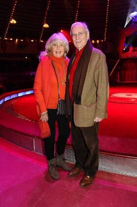 Wilfried Klaus mit Ehefrau Wera 2. Winterpremiere Circus Krone Kronebau Manege Muenchen 01.02..2017