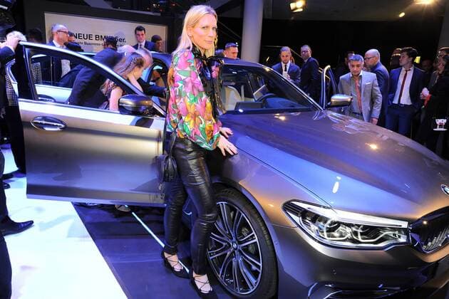 Tamara Graefin von Nayhauss Exclusive Premiere des neuen BMW 540i Limousine im BMW Haus am Kurfuestendamm in Berlin am 01.02.2017