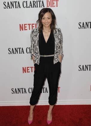 February 1, 2017 - Hollywood, California, U.S. - Joy Osmanski attends The Los Angeles Premiere of Santa Clarita Diet held at the Arclight Cinerama Dome in Hollywood, California on February 1, 2017. 2017 Hollywood U.S. - ZUMAl86_ 20170201_zaf_l86_041 Copyright: xDavexLongendykex