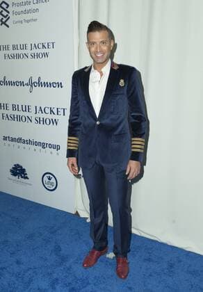 USA: The Blue Jacket Fashion Show Omar Sharif Jr attends the blue jacket fashon show in support for prostate cancer awarness during New York Fashion week at Pier 59  LevxRadin