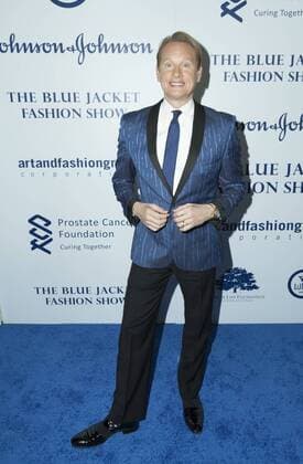 USA: The Blue Jacket Fashion Show Carson Kressley attends the blue jacket fashon show in support for prostate cancer awarness during New York Fashion week at Pier 59  LevxRadin
