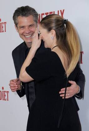 February 1, 2017 - Hollywood, CA, United States - 01 February 2017 - Hollywood, California - Timothy Olyphant, Drew Barrymore. Premiere Of Netflix s Santa Clarita Diet held at ArcLight Cinemas Cinerama Dome. Photo Credit: AdMedia Hollywood United States - ZUMAa123 20170201_zaa_a123_021 Copyright: xBirdiexThompsonx