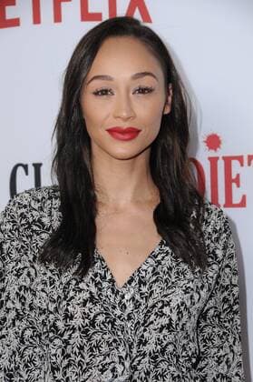 February 1, 2017 - Hollywood, CA, United States - 01 February 2017 - Hollywood, California - Cara Santana. Premiere Of Netflix s Santa Clarita Diet held at ArcLight Cinemas Cinerama Dome. Photo Credit: AdMedia Hollywood United States - ZUMAa123 20170201_zaa_a123_075 Copyright: xBirdiexThompsonx