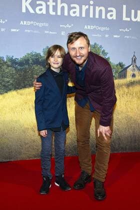 Louis Christiansen und Michael Kranz bei der Premiere des Fernsehfilms Katharina Luther in der Französischen Friedrichstadtkirche. Berlin, 01.02.2017 Foto:xC.xBehringx xFuturexImage