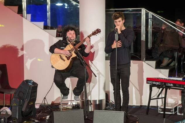Wincent Weiss bei der exklusiven BMW 5er Premiere im BMW Haus am Kurfürstendamm. Berlin, 01.02.2017 Foto:xK.xWernerx xFuturexImage