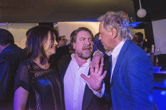 Iris Berben, Armin Rohde und Uwe Ochsenknecht bei der exklusiven BMW 5er Premiere im BMW Haus am Kurfürstendamm. Berlin, 01.02.2017 Foto:xK.xWernerx xFuturexImage