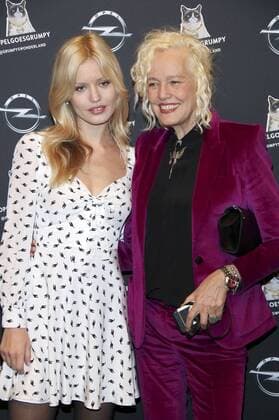 Georgia May Jagger und Ellen von Unwerth bei der Opel Kalender Vernissage Georgia & Grumpy - Not impressed by Wonderland im Kraftwerk Berlin. Berlin, 01.02.2017 Foto:xA.xBuggex xFuturexImage