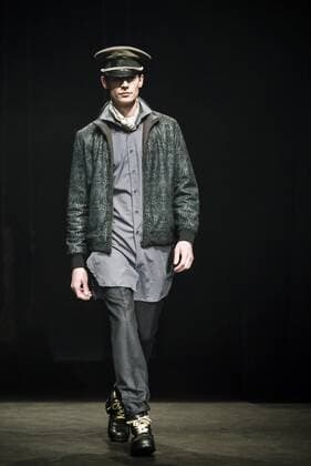 February 2, 2017 - Barcelona, Catalonia, Spain - A model walks the runway at the Torras fashion show presenting the new Kleetopia collection during 080 Barcelona Fashion Week Barcelona Spain - ZUMAo105 20170202_zap_o105_074 Copyright: xMatthiasxOesterlex