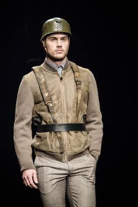 February 2, 2017 - Barcelona, Catalonia, Spain - A model walks the runway at the Torras fashion show presenting the new Kleetopia collection during 080 Barcelona Fashion Week Barcelona Spain - ZUMAo105 20170202_zap_o105_084 Copyright: xMatthiasxOesterlex