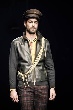 February 2, 2017 - Barcelona, Catalonia, Spain - A model walks the runway at the Torras fashion show presenting the new Kleetopia collection during 080 Barcelona Fashion Week Barcelona Spain - ZUMAo105 20170202_zap_o105_088 Copyright: xMatthiasxOesterlex