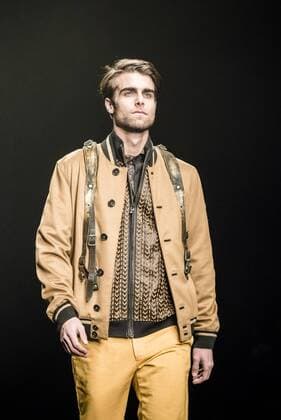 February 2, 2017 - Barcelona, Catalonia, Spain - A model walks the runway at the Torras fashion show presenting the new Kleetopia collection during 080 Barcelona Fashion Week Barcelona Spain - ZUMAo105 20170202_zap_o105_095 Copyright: xMatthiasxOesterlex