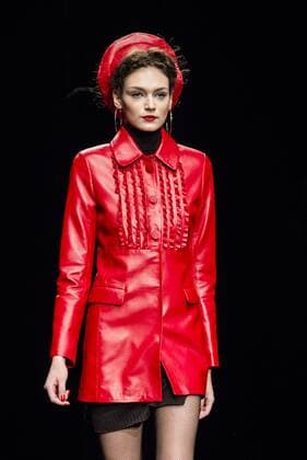 080 Barcelona Fashion Week - Miscellaneous Modenschau February 2, 2017 - Barcelona, Catalonia, Spain - A model walks the runway at the Wom & Now fashion show presenting the new Miscellaneous collection during 080 Barcelona Fashion Week Barcelona Spain - ZUMAo105 20170202_zap_o105_103 Copyright: xMatthiasxOesterlex