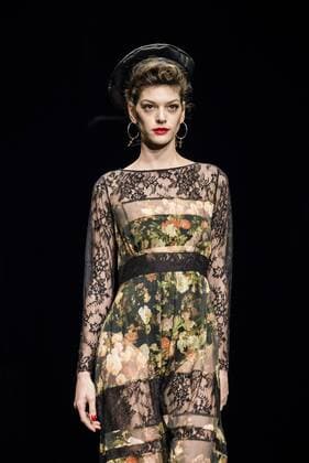 080 Barcelona Fashion Week - Miscellaneous Modenschau February 2, 2017 - Barcelona, Catalonia, Spain - A model walks the runway at the Wom & Now fashion show presenting the new Miscellaneous collection during 080 Barcelona Fashion Week Barcelona Spain - ZUMAo105 20170202_zap_o105_113 Copyright: xMatthiasxOesterlex