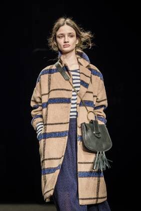 February 2, 2017 - Barcelona, Catalonia, Spain - A model walks the runway at the Yerse fashion show presenting the new togetherness collection during 080 Barcelona Fashion Week Barcelona Spain - ZUMAo105 20170202_zap_o105_141 Copyright: xMatthiasxOesterlex