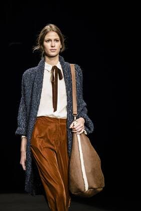 February 2, 2017 - Barcelona, Catalonia, Spain - A model walks the runway at the Yerse fashion show presenting the new togetherness collection during 080 Barcelona Fashion Week Barcelona Spain - ZUMAo105 20170202_zap_o105_163 Copyright: xMatthiasxOesterlex