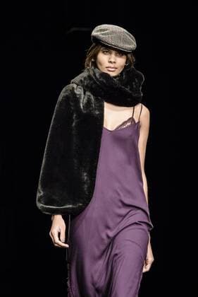 February 2, 2017 - Barcelona, Catalonia, Spain - A model walks the runway at the Yerse fashion show presenting the new togetherness collection during 080 Barcelona Fashion Week Barcelona Spain - ZUMAo105 20170202_zap_o105_174 Copyright: xMatthiasxOesterlex