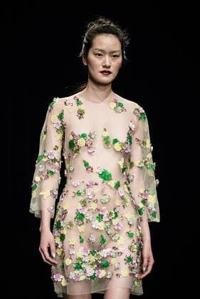 080 Barcelona Fashion Week - Justicia Ruano Modenschau February 2, 2017 - Barcelona, Catalonia, Spain - A model walks the runway at the Justicia Ruano fashion show presenting the new Hedonism collection during 080 Barcelona Fashion Week Barcelona Spain - ZUMAo105 20170202_zap_o105_234 Copyright: xMatthiasxOesterlex