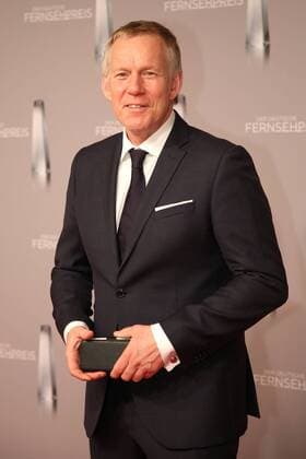 Johannes B. Kerner bei der Verleihung Deutscher Fernsehpreis am 02.02.17 in Düsseldorf Deutscher Fernsehpreis Verleihung 2017 in Duesseldorf 