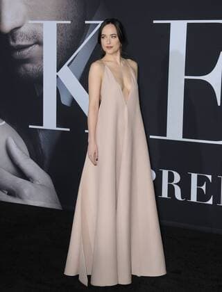 February 2, 2017 - Hollywood, California, U.S. - Dakota Johnson attends the Los Angeles Premiere of Fifty Shades Darker held at the Theater at Ace Hotel in Los Angeles, California on February 2, 2017. 2017. Hollywood U.S. - ZUMAl86_ 20170202_zaf_l86_064 Copyright: xDavexLongendykex