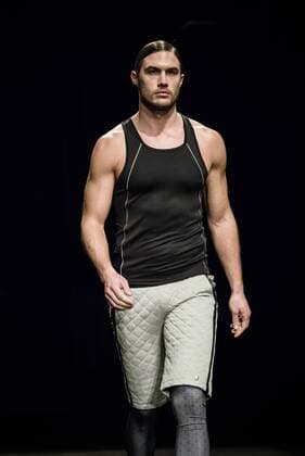 February 3, 2017 - Barcelona, Catalonia, Spain - A model walks the runway at the Es Collection fashion show presenting the new Shade collection during 080 Barcelona Fashion Week Barcelona Spain - ZUMAo105 20170203_zap_o105_060 Copyright: xMatthiasxOesterlex