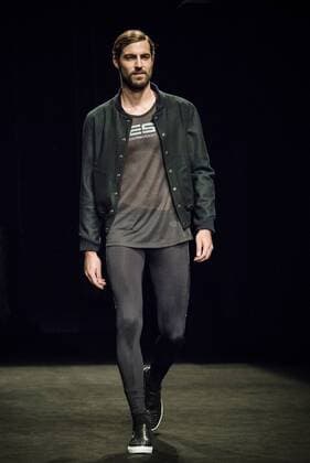 February 3, 2017 - Barcelona, Catalonia, Spain - A model walks the runway at the Es Collection fashion show presenting the new Shade collection during 080 Barcelona Fashion Week Barcelona Spain - ZUMAo105 20170203_zap_o105_061 Copyright: xMatthiasxOesterlex