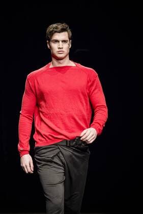 February 3, 2017 - Barcelona, Catalonia, Spain - A model walks the runway at the Punto Blanco fashion show presenting the new Harmony collection during 080 Barcelona Fashion Week Barcelona Spain - ZUMAo105 20170203_zap_o105_099 Copyright: xMatthiasxOesterlex