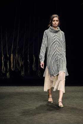 080 Barcelona Fashion Week - Bohemian Rhapsody Modenschau February 3, 2017 - Barcelona, Catalonia, Spain - A model walks the runway at the Aldomartins fashion show presenting the new Bohemian Rhapsody collection during 080 Barcelona Fashion Week Barcelona Spain - ZUMAo105 20170203_zap_o105_113 Copyright: xMatthiasxOesterlex