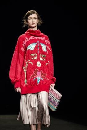 080 Barcelona Fashion Week - Bohemian Rhapsody Modenschau February 3, 2017 - Barcelona, Catalonia, Spain - A model walks the runway at the Aldomartins fashion show presenting the new Bohemian Rhapsody collection during 080 Barcelona Fashion Week Barcelona Spain - ZUMAo105 20170203_zap_o105_118 Copyright: xMatthiasxOesterlex