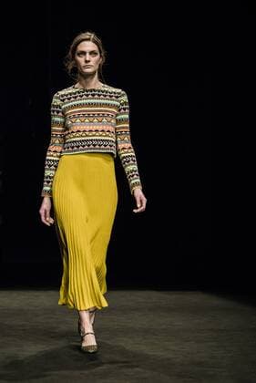 080 Barcelona Fashion Week - Bohemian Rhapsody Modenschau February 3, 2017 - Barcelona, Catalonia, Spain - A model walks the runway at the Aldomartins fashion show presenting the new Bohemian Rhapsody collection during 080 Barcelona Fashion Week Barcelona Spain - ZUMAo105 20170203_zap_o105_125 Copyright: xMatthiasxOesterlex