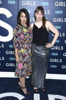 Jennifer Konner und Lena Dunham bei der Premiere der sechsten und finalen Staffel der HBO TV-Serie Girls in derAlice Tully Hall im Lincoln Center. New York, 02.02.2017 Foto:xD.xVanxTinex xFuturexImage