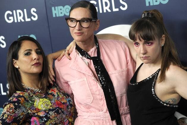 Jennifer Konner, Jenna Lyons und Lena Dunham bei der Premiere der sechsten und finalen Staffel der HBO TV-Serie Girls in derAlice Tully Hall im Lincoln Center. New York, 02.02.2017 Foto:xD.xVanxTinex xFuturexImage