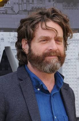 February 4, 2017 - Westwood, CA, United States - 04 February 2017 - Westwood, California - Zach Galifianakis. Premiere of Warner Bros. Pictures The LEGO Batman Movie held at the Regency Village Theater. Photo Credit: AdMedia Westwood United States - ZUMAa123 20170204_zaa_a123_322 Copyright: xBirdiexThompsonx