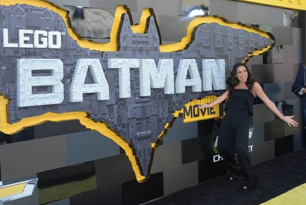 Cast member Rosario Dawson, the voice of the Batgirl attends the premiere of the animated fantasy The LEGO Batman Movie at the Regency Village Theatre in the Westwood section of Los Angeles on February 4, 2017. Storyline: Bruce Wayne must not only deal with the criminals of Gotham City, but also the responsibility of raising a boy he adopted.  LAP2017020469 JIMxRUYMEN