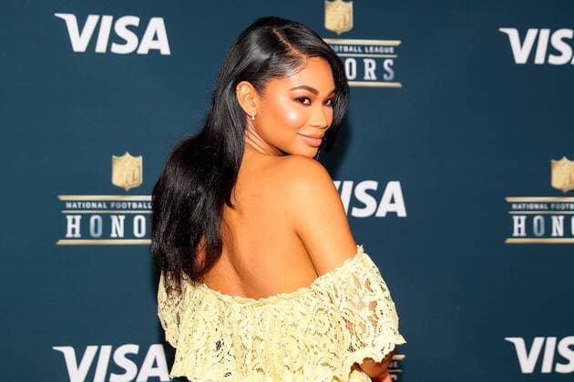 HOUSTON, TX - FEBRUARY 04: Chanel Iman on the Red Carpet at the 2017 NFL Honors on February 04, 2017, at the Wortham Theater Center in Houston, Texas. (Photo by Rich Graessle Icon Sportswire) EDITORIAL USE ONLY 276516