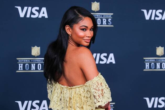 HOUSTON, TX - FEBRUARY 04: Chanel Iman on the Red Carpet at the 2017 NFL Honors on February 04, 2017, at the Wortham Theater Center in Houston, Texas. (Photo by Rich Graessle Icon Sportswire) EDITORIAL USE ONLY 276516