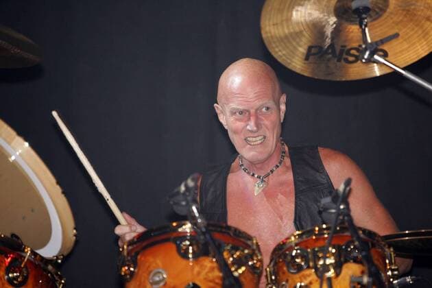 Aug 24, 2005; Hollywood, CA, USA; CHRIS SLADE at theÒRock This WayÓ tour at the Avalon Nightclub, Hollywood, California. Mandatory - ZUMAl64_ 20050824_riz_l64_011 Copyright: xDavidxLivingstonx