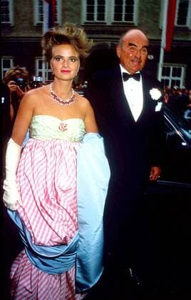 July 26, 2005 - PRINCESS GLORIA VON THURN UND TAXIS WITH PRINCE JOHANNES VON THURN UND TAXIS AT SALZBURG FESTIVAL 7-1989. 16134.Â - ZUMAg49_ 20050726_gaf_g49_432 Copyright: xGlobexPhotosx