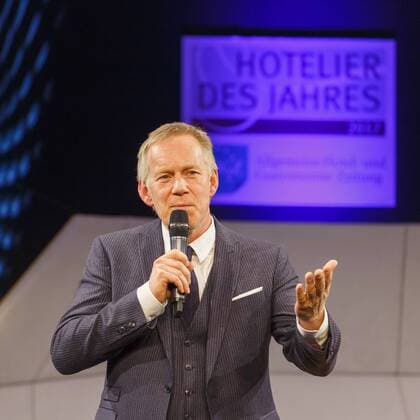 06.02.2017, Berlin, Deutschland, GER, Gala im Hotel Intercontinental zur Verleihung des Hotelier des Jahres 2017, ein Preis von der Allgemeinen Hotel- und Gastronomie Zeitung, Foto: Johannes B. Kerner