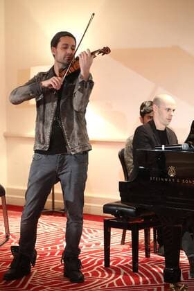 David Garret in Mexiko Stadt February 6, 2017 - Mexico - EUM20170206CUL05.JPG.CIUDAD DE MEXICO Violinist Violinista-David Garret.- El violinista aleman David Garret durante una conferencia de prensa previo a su presentacion en el Palacio de Bellas Artes, el lunes 6 de febrero de 2017.  - ZUMAu78_ 27127654sp Copyright: xBerenicexFregoso ElxUniversalx