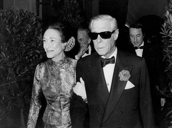 DUKE OF WINDSOR (Eduard VIII) WITH DUCHESS OF WINDSOR (Wallis Simpson).Â - Aufnahmedatum geschätzt - - ZUMAg49_ 20050707_gaf_g49_131 Copyright: xOmniaxPressx