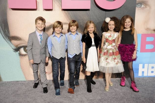Iain Armitage, Cameron Crovetti, Nicholas Crovetti, Ivy George, Chloe Coleman & Darby Camp BIG LITTLE LIES SERIES PREMIERE Hollywood Patrick Rideaux PicturePerfect