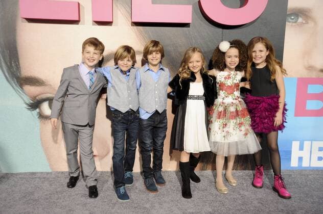 Iain Armitage, Cameron Crovetti, Nicholas Crovetti, Ivy George, Chloe Coleman & Darby Camp BIG LITTLE LIES SERIES PREMIERE Hollywood Patrick Rideaux PicturePerfect