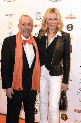 Leonhard R. Müller und Veronica Ferres beim Askania Award 2017 im Ellington Hotel. Berlin, 07.02.2017 Foto:xF.xKernx xFuturexImage
