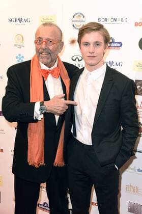 Leonhard R. Müller und Louis Hofmann beim Askania Award 2017 im Ellington Hotel. Berlin, 07.02.2017 Foto:xF.xKernx xFuturexImage