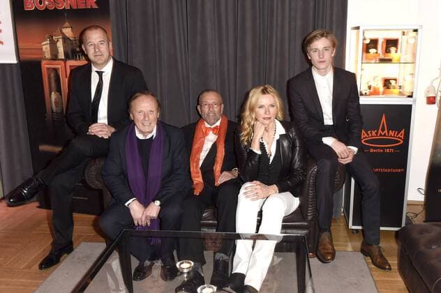 Heino Ferch, Claus Theo Gärtner, Leonhard R. Müller, Veronica Ferres und Louis Hofmann beim Askania Award 2017 im Ellington Hotel. Berlin, 07.02.2017 Foto:xF.xKernx xFuturexImage
