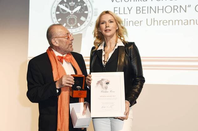 Leonhard R. Müller und Veronica Ferres beim Askania Award 2017 im Ellington Hotel. Berlin, 07.02.2017 Foto:xF.xKernx xFuturexImage