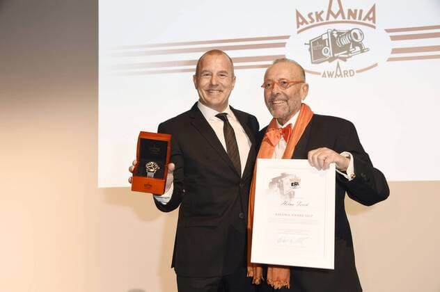 Heino Ferch und Leonhard R. Müller beim Askania Award 2017 im Ellington Hotel. Berlin, 07.02.2017 Foto:xF.xKernx xFuturexImage